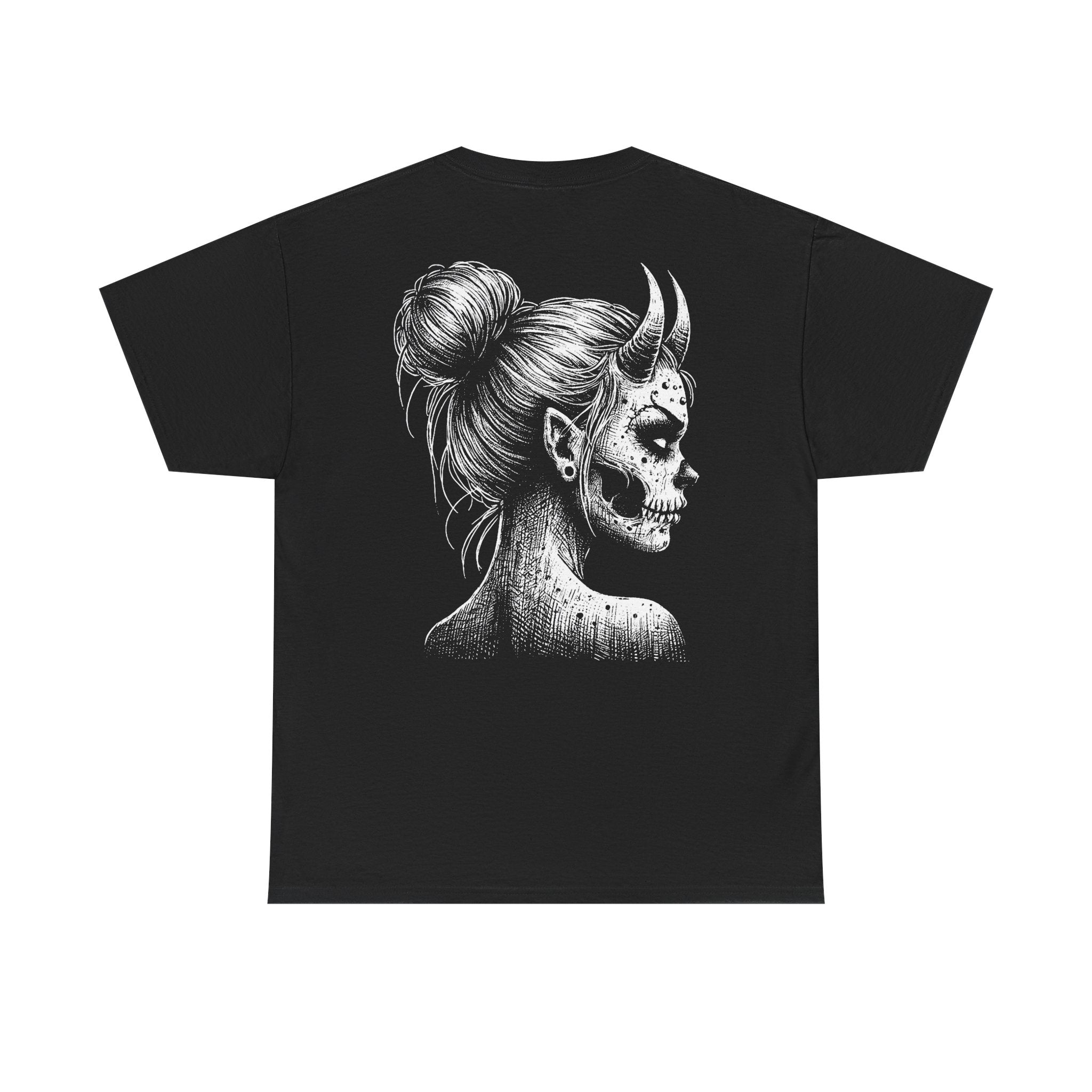 Gothic Horned Girl T-Shirt